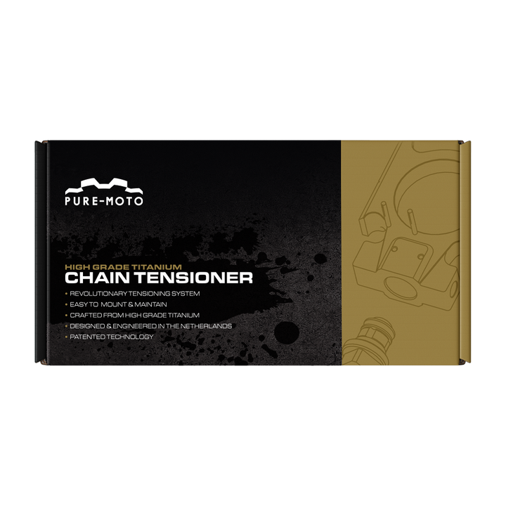 CHAIN TENSIONER WITH TITANIUM AXLE KTM / HUSQVARNA / GAS GAS 125cc and up